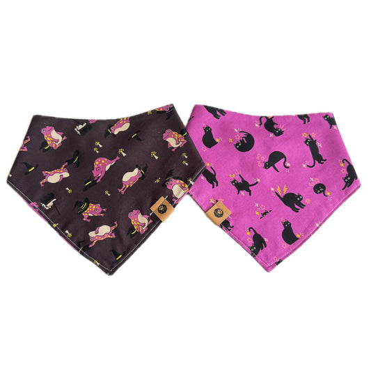 Frogs and Cats Cotton Bandana