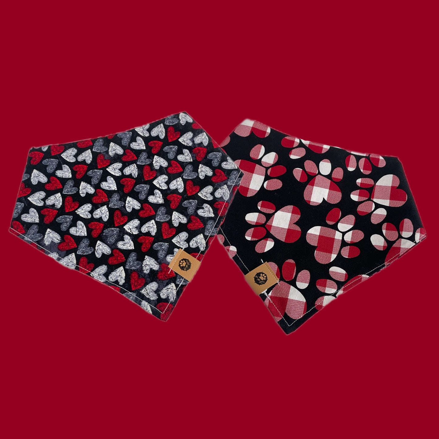 Pawfect Hearts Bandana