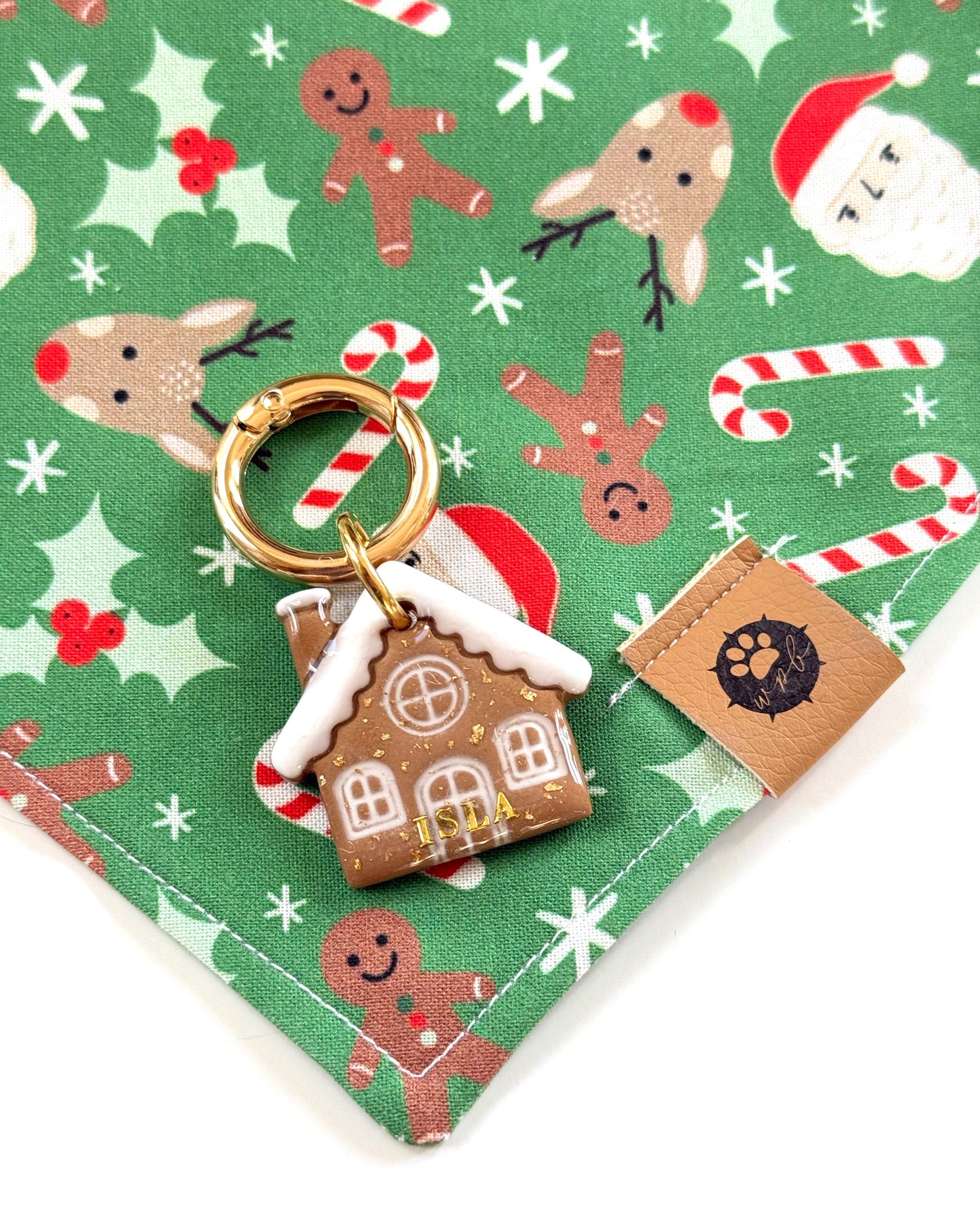 Naughty Or Nice Reversible Custom Bandana