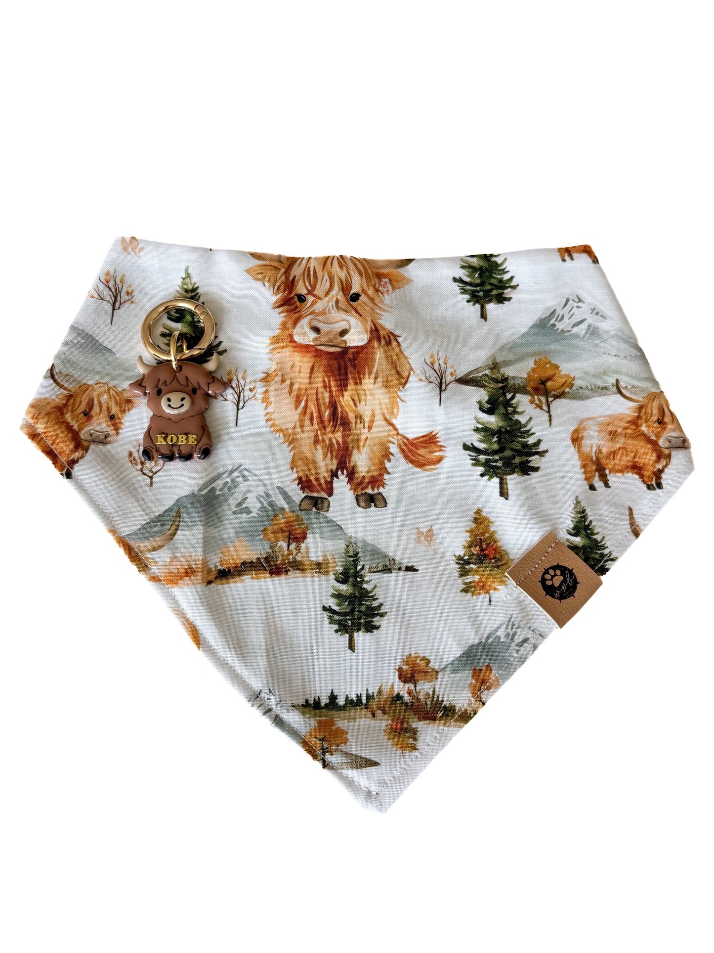 Fluffy & Fall Cotton Bandana