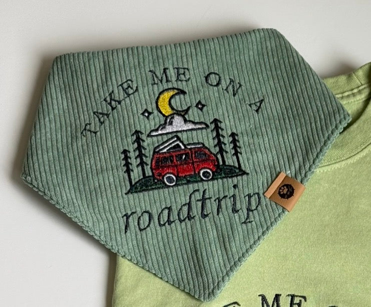 Completely Custom Embroidered Bandana (read description)