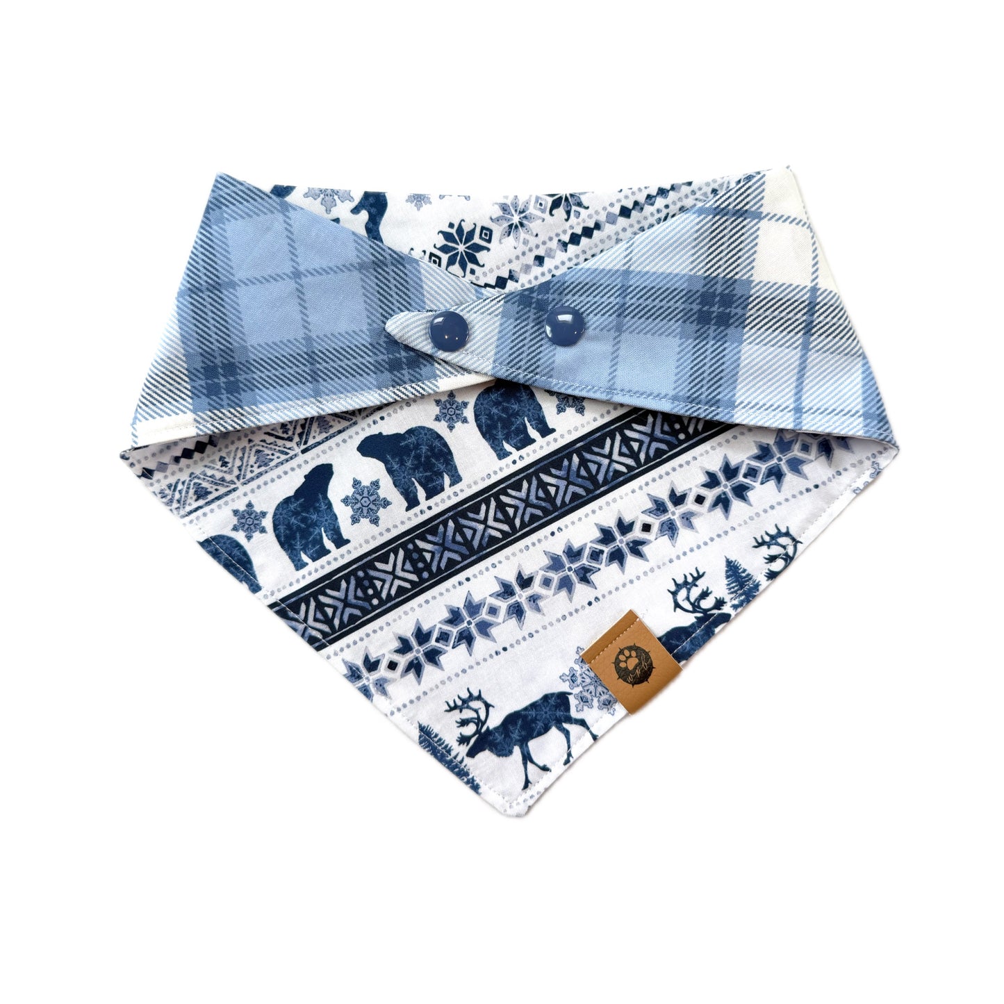 Scandinavian Winter Reversible Bandana