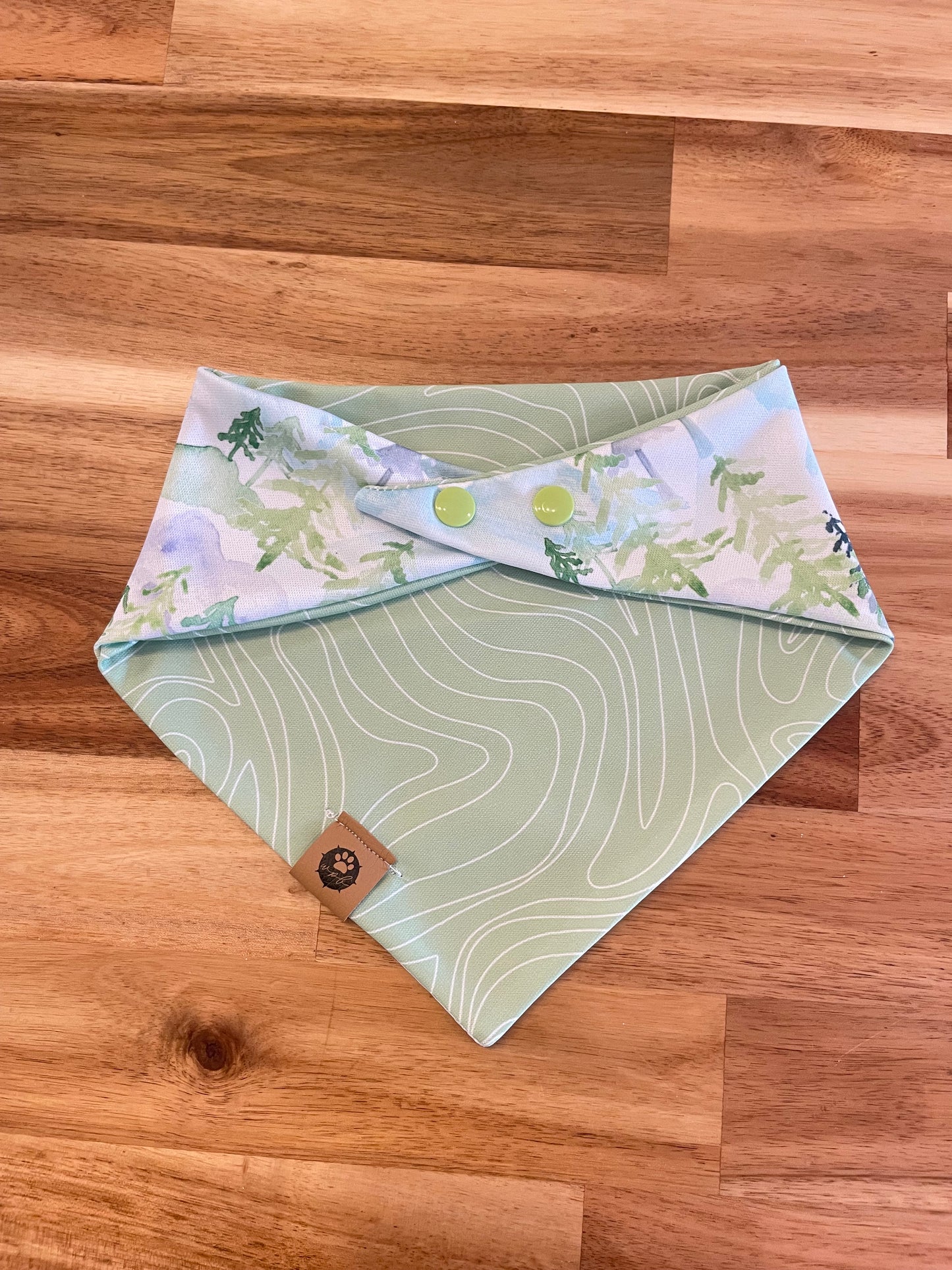 Summer Forest Reversible Adventure Bandana