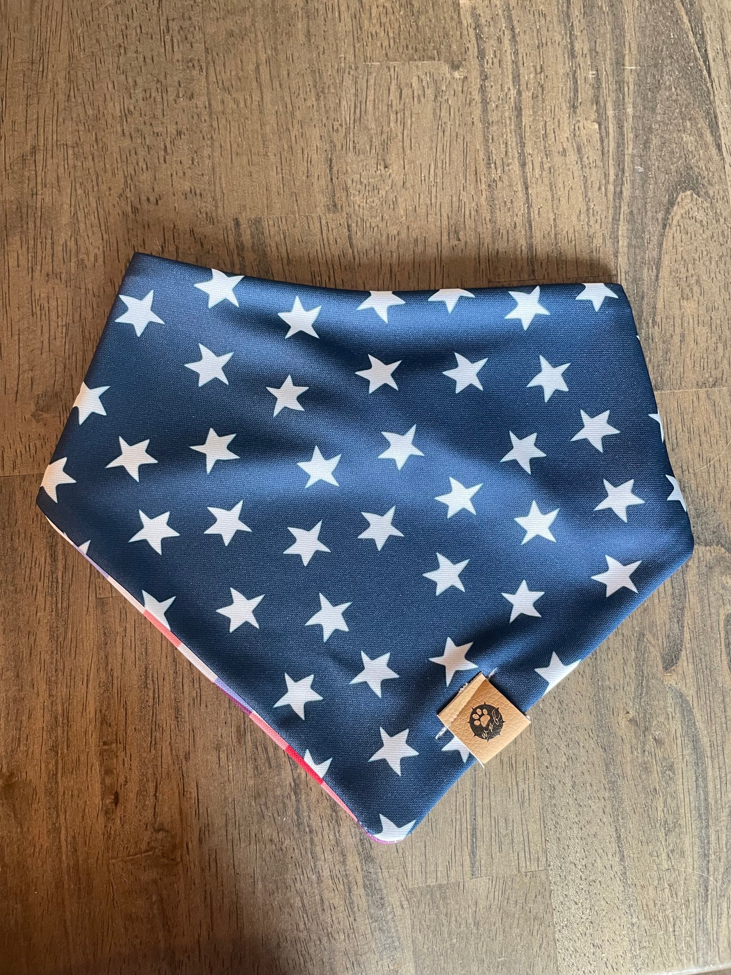 Patriotic Plaid Reversible Adventure Bandana