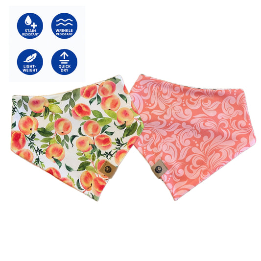 Just Peachy Reversible Adventure Bandana