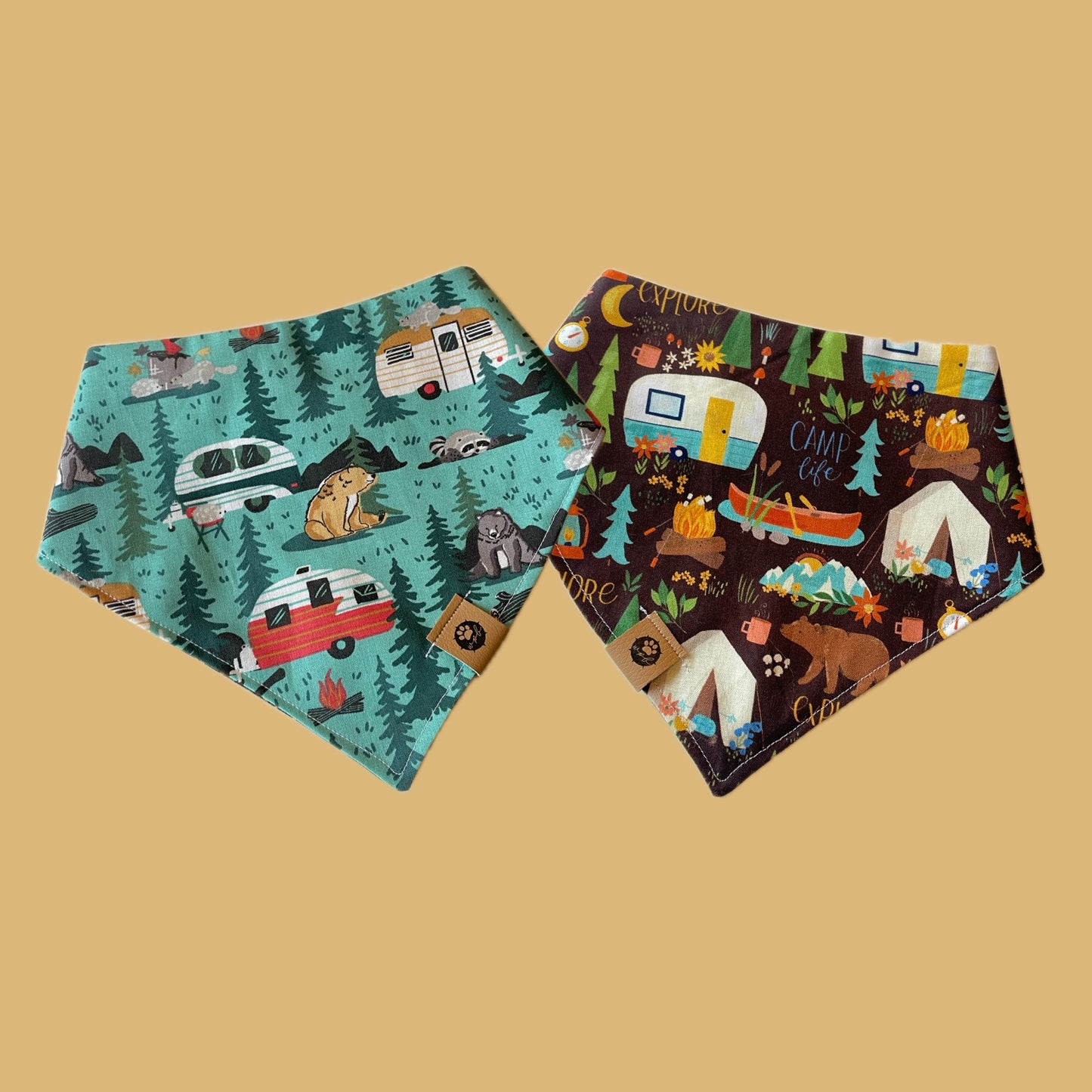 Campfire Tails Reversible Bandana