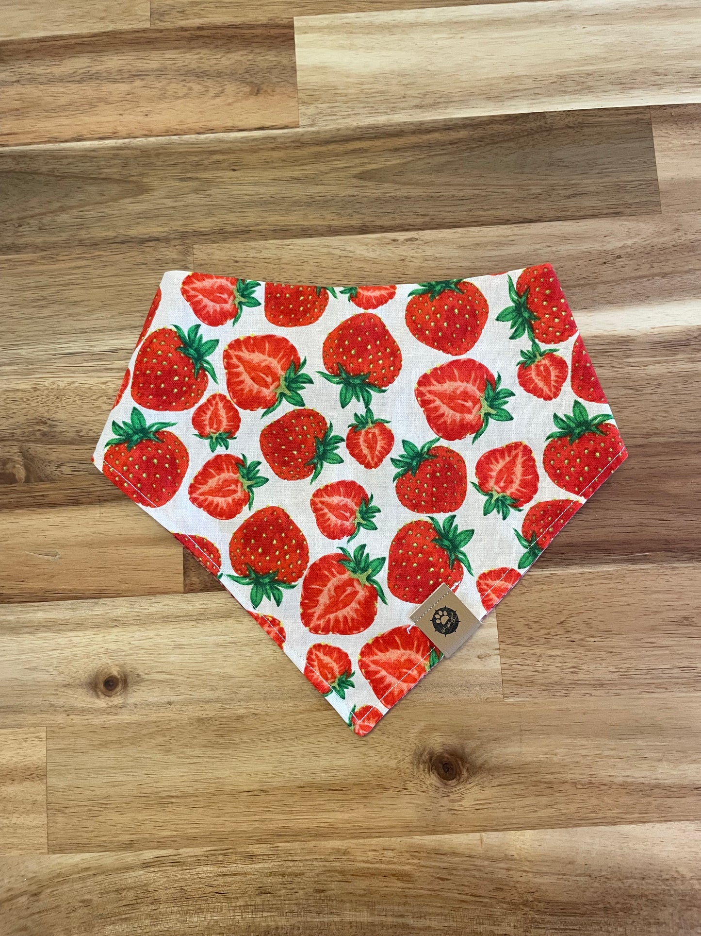 Strawberry Cutie Reversible Bandana