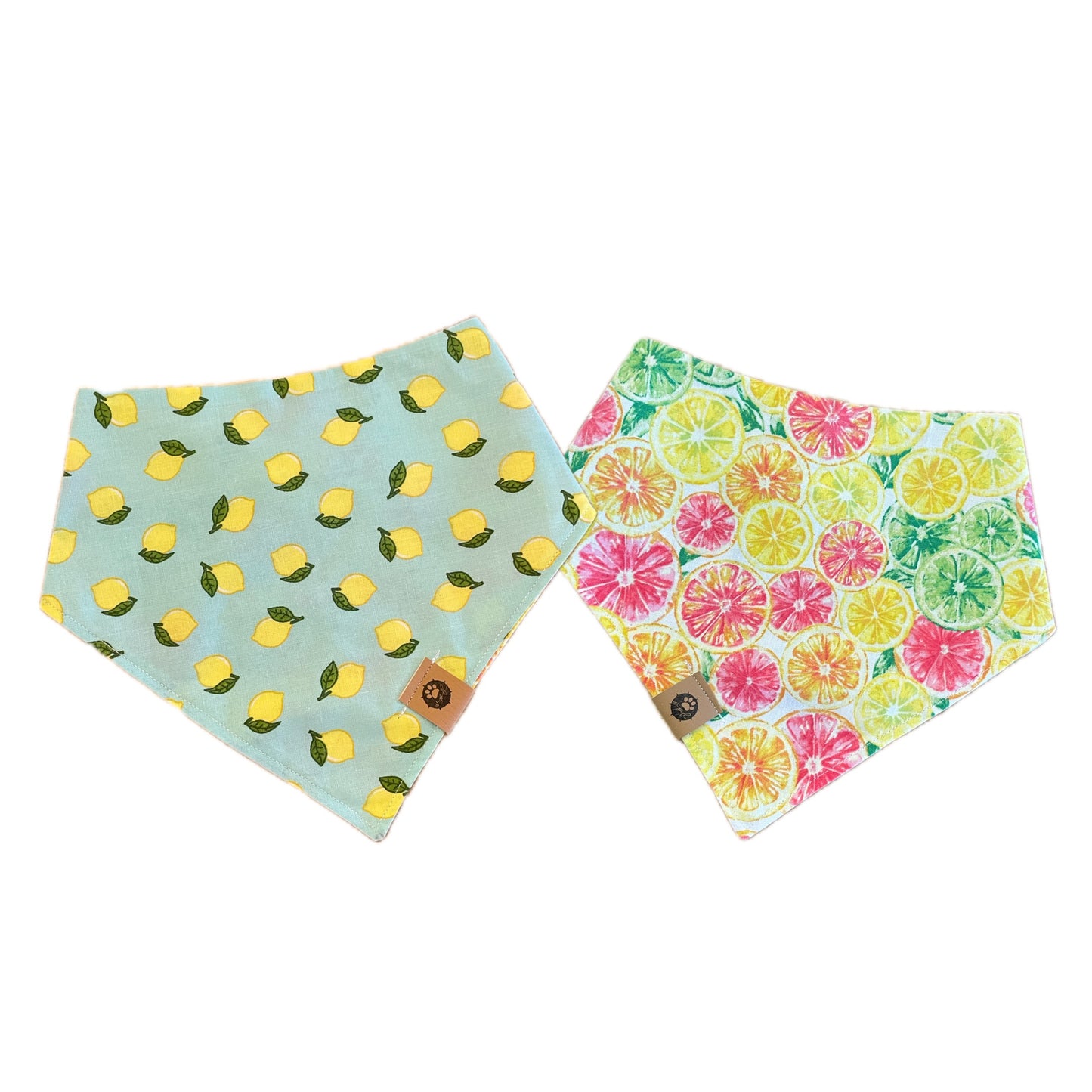 Vibrant Lemons Reversible Bandana