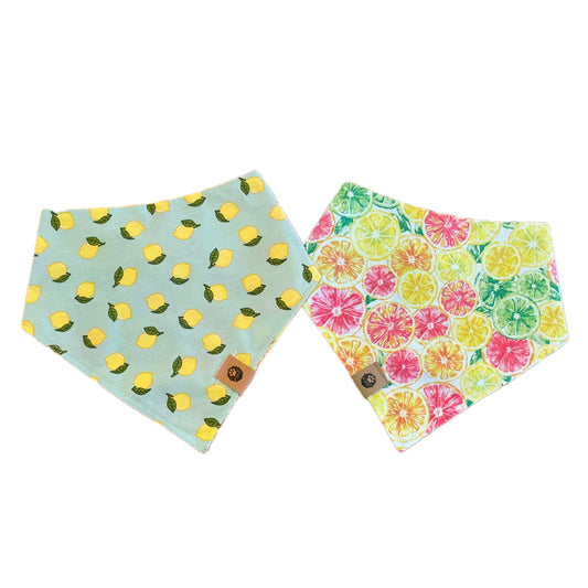 Vibrant Lemons Reversible Bandana