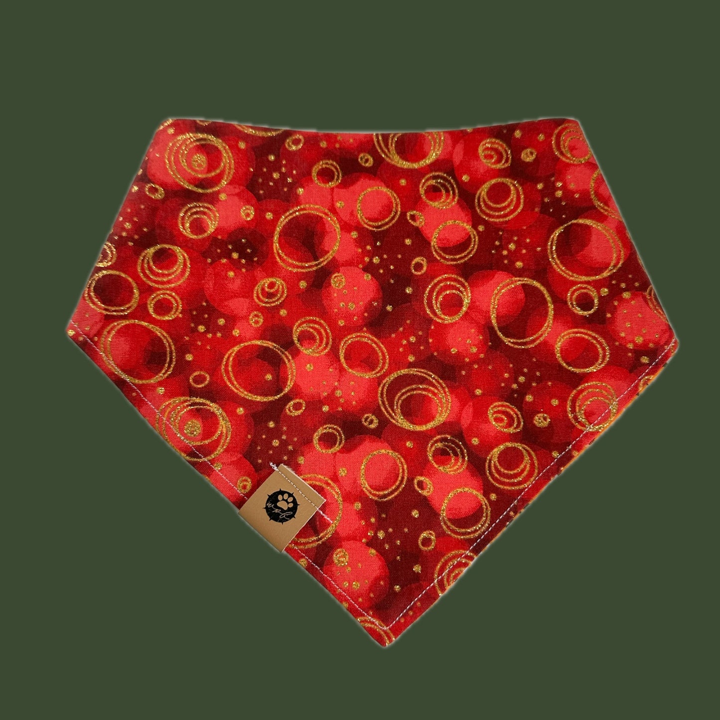 Fiery Daisies Reversible Bandana