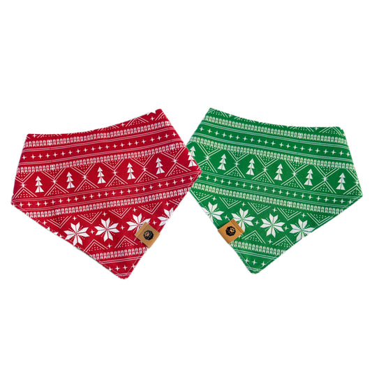 Christmas Sweater Reversible Bandana