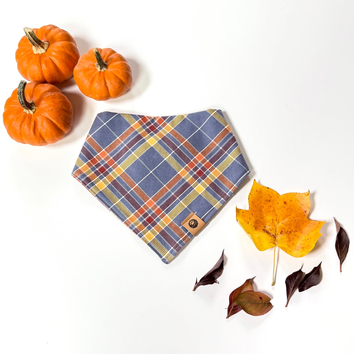 Cozy Flannel Reversible Bandana