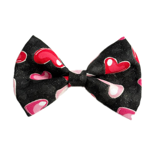 Sparkle Hearts Collab Bow