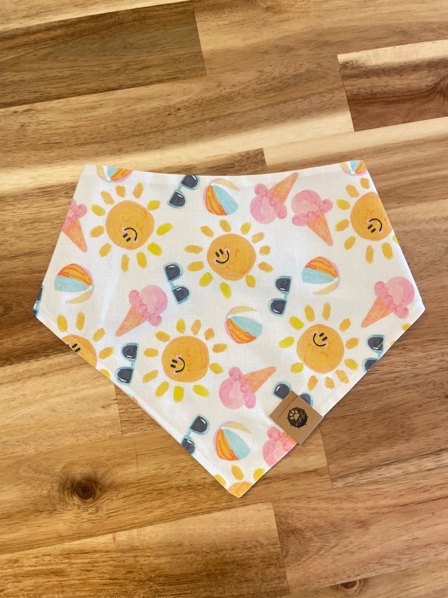 Girls Just Wanna Have Sun Reversible Bandana