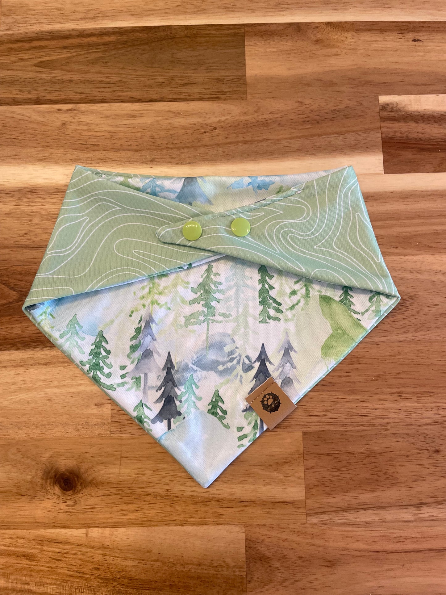 Summer Forest Reversible Adventure Bandana