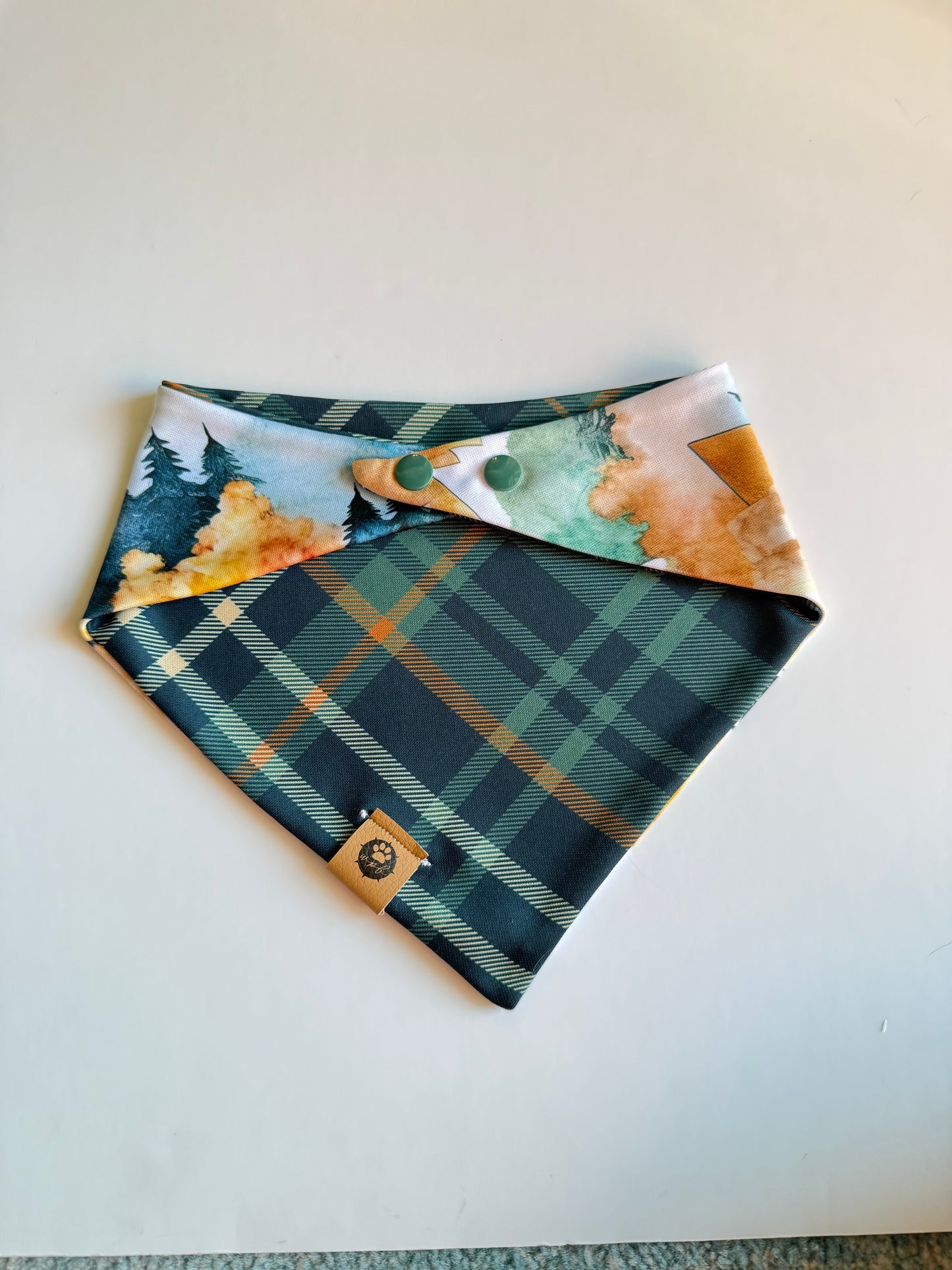 Fall Peaks Reversible Adventure Proof Bandana