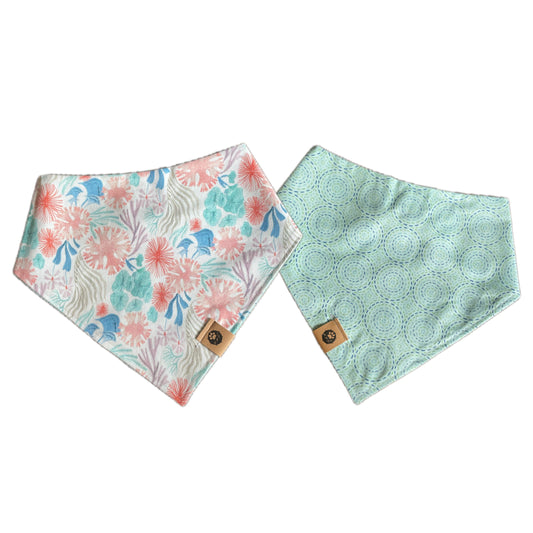Riptide Reversible Snap On Pet Bandana