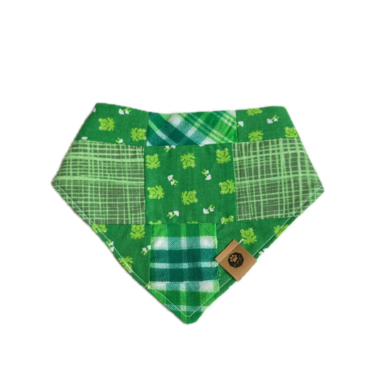 EXCLUSIVE Lil Frogs Patchwork Reversible Bandana