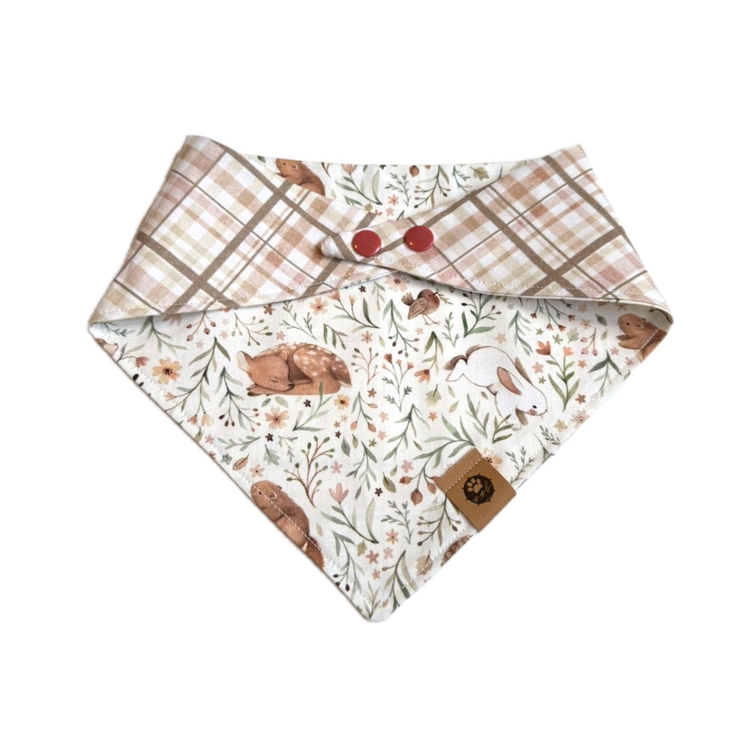 Spring Critters Reversible Bandana