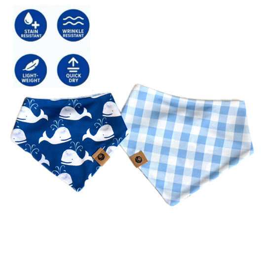 Whale-y Cute Wander Proof Bandana
