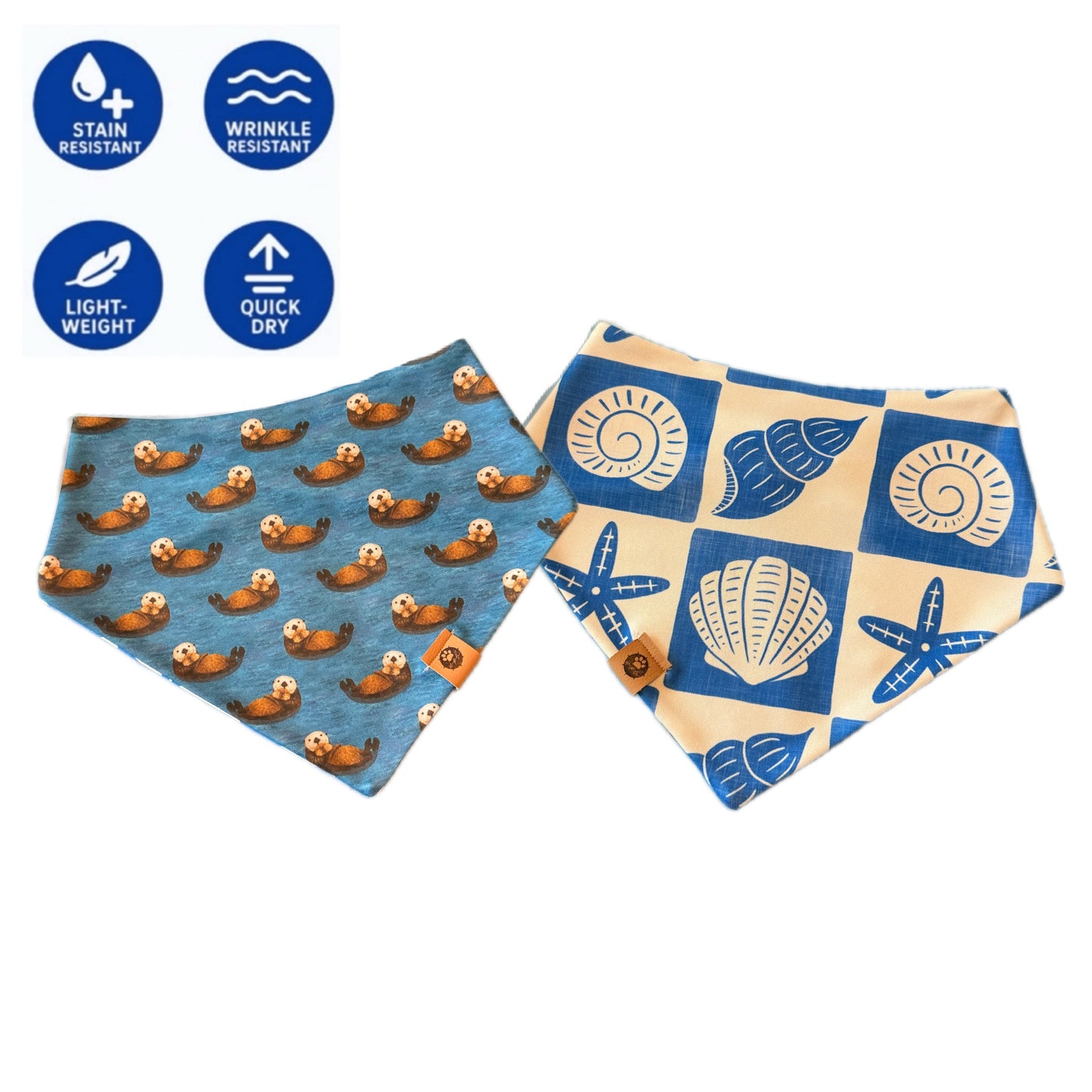 Otterly Adorable Reversible Wander Proof Style Bandana