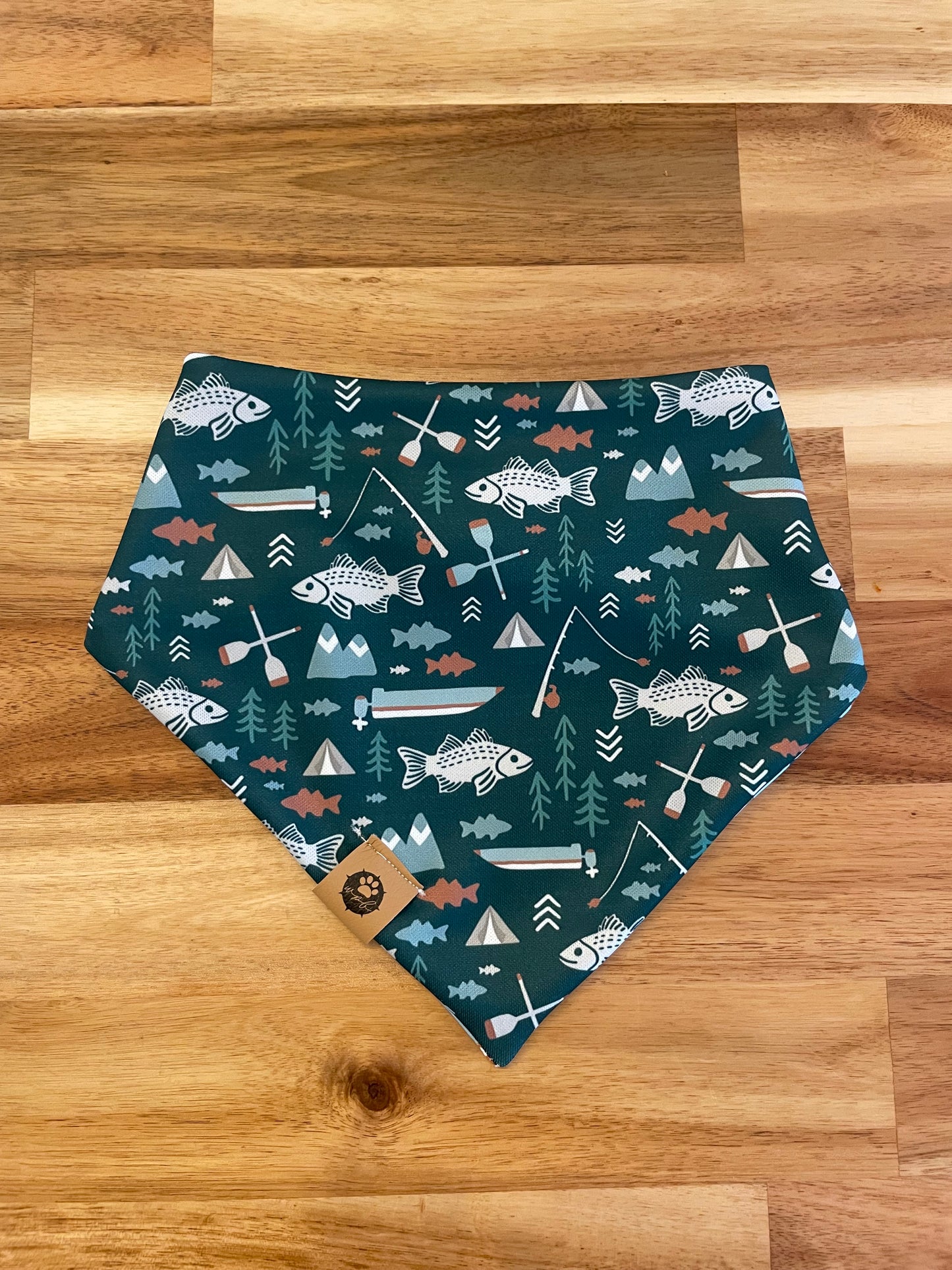 Lake Dog Reversible Adventure Bandana
