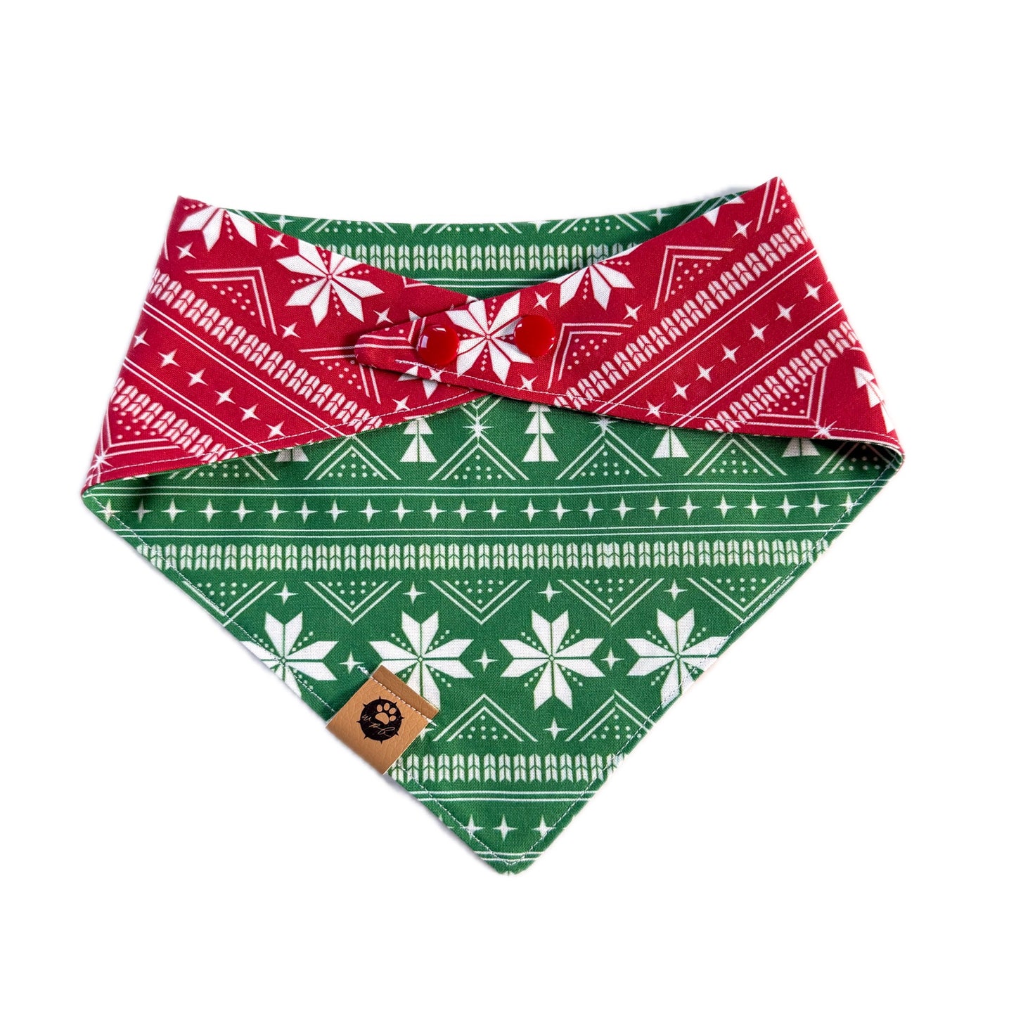 Christmas Sweater Reversible Bandana
