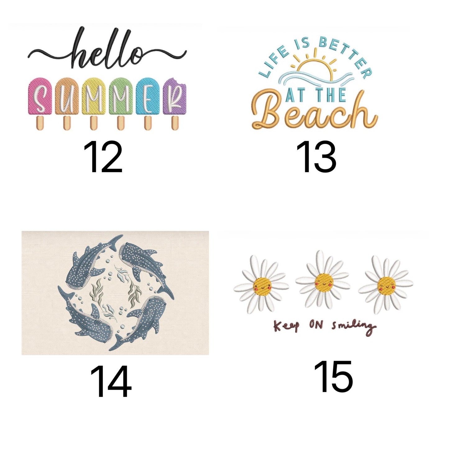Model Summer Bandana Embroidery Preorder