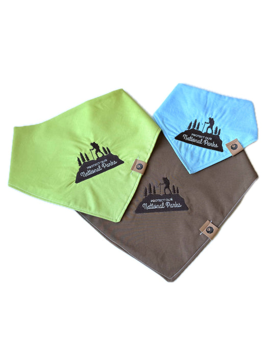 Protect Our Parks Embroidered Bandana