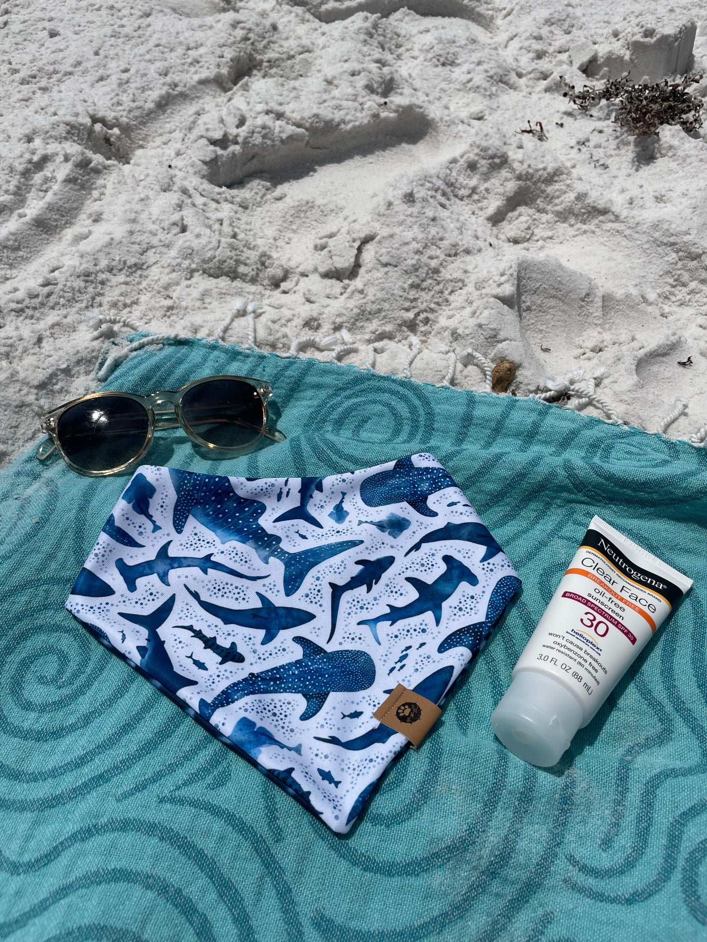 Whale Shark Reversible Adventure Bandana