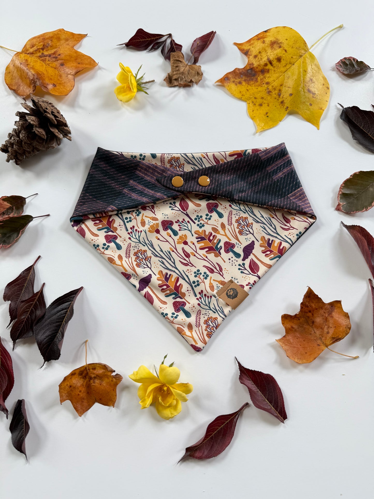 Fall Foilage Reversible Adventure Proof Bandana