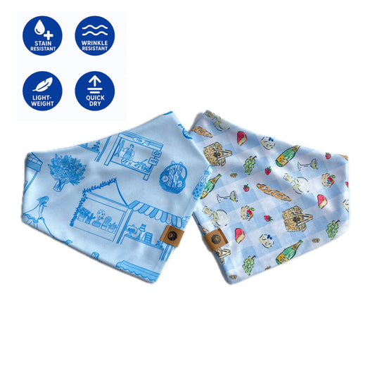 Market Picnic Reversible Adventure Bandana
