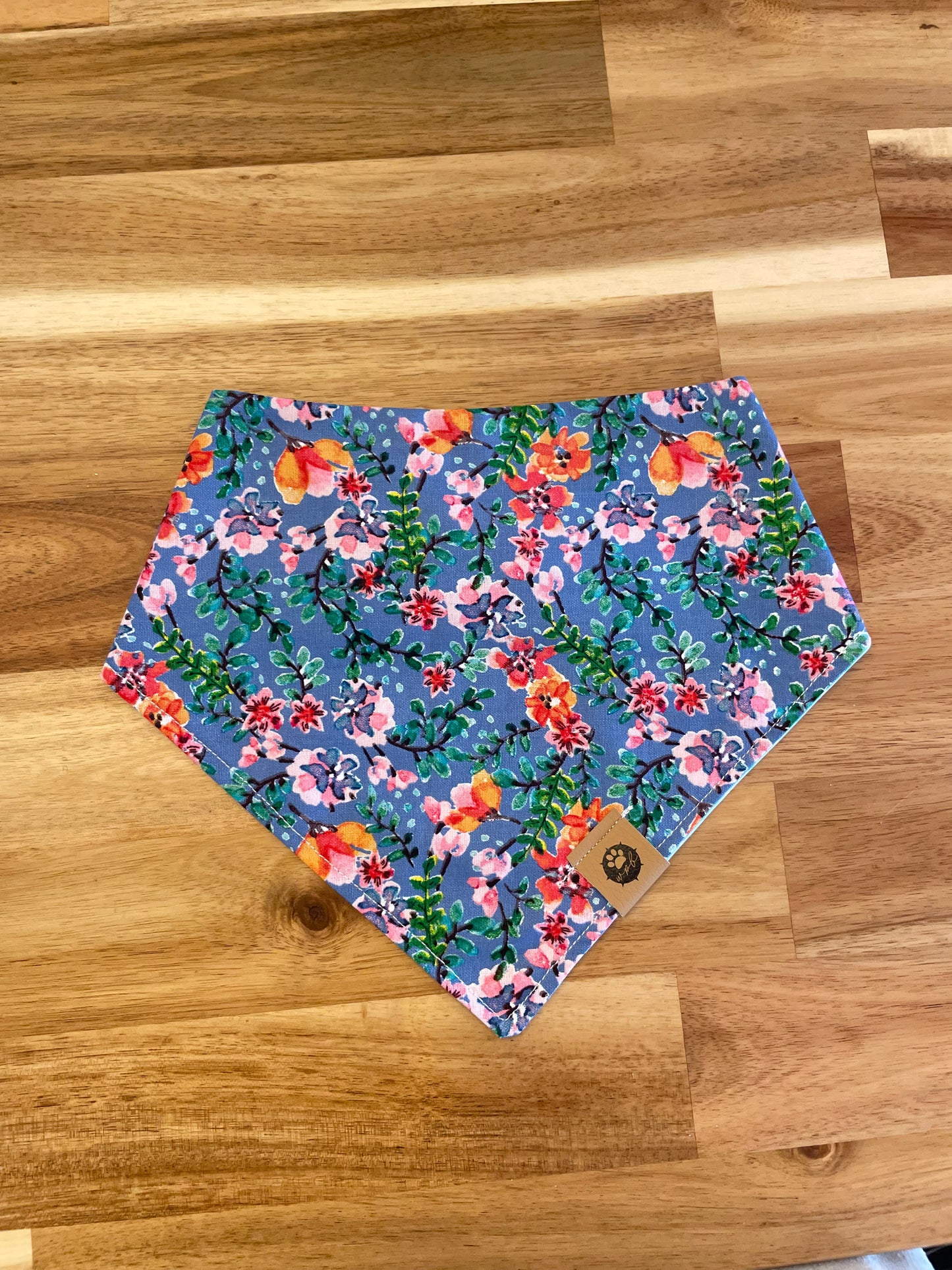 Summer Flowers Reversible Bandana