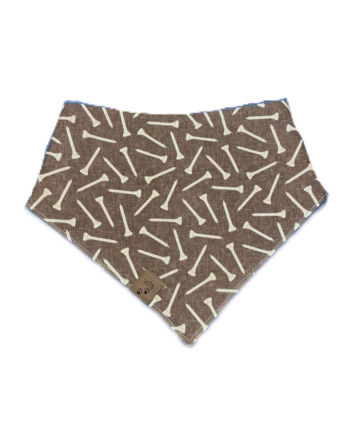 B-argh-k for the Course! Model Line Reversible Snap On Pet Bandana