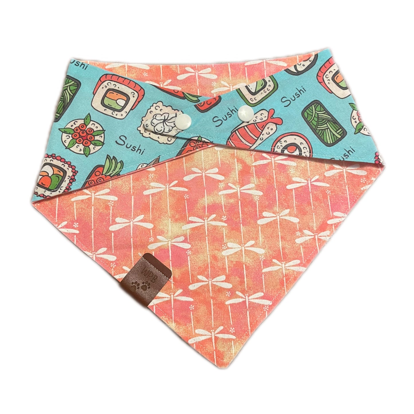 Sushi Lover Reversible Bandana