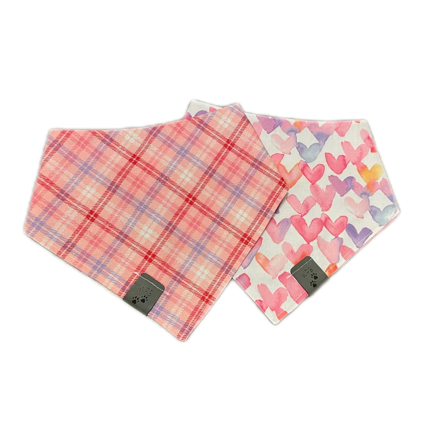 Lovestruck Reversible Snap On Pet Bandana