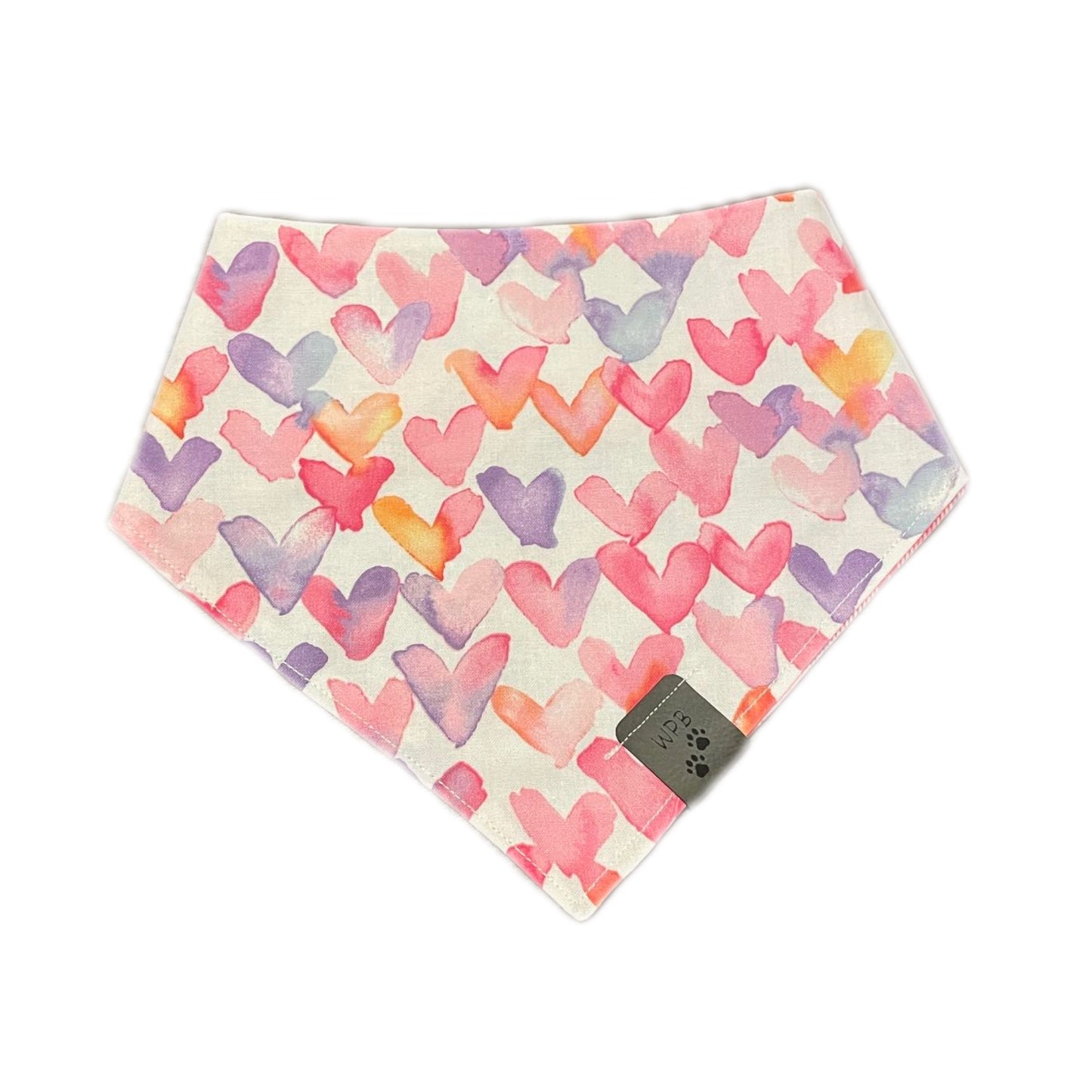 Lovestruck Reversible Snap On Pet Bandana