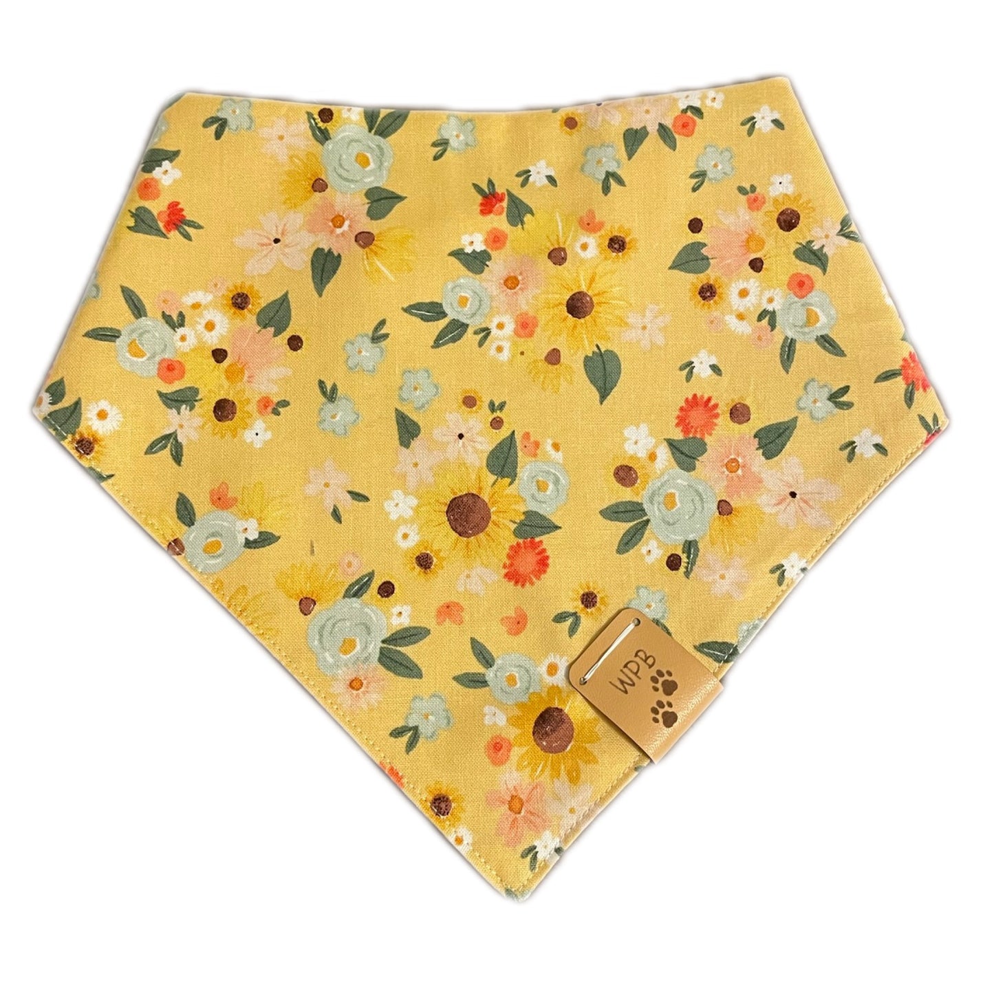 All Things Spring Reversible Snap On Bandana