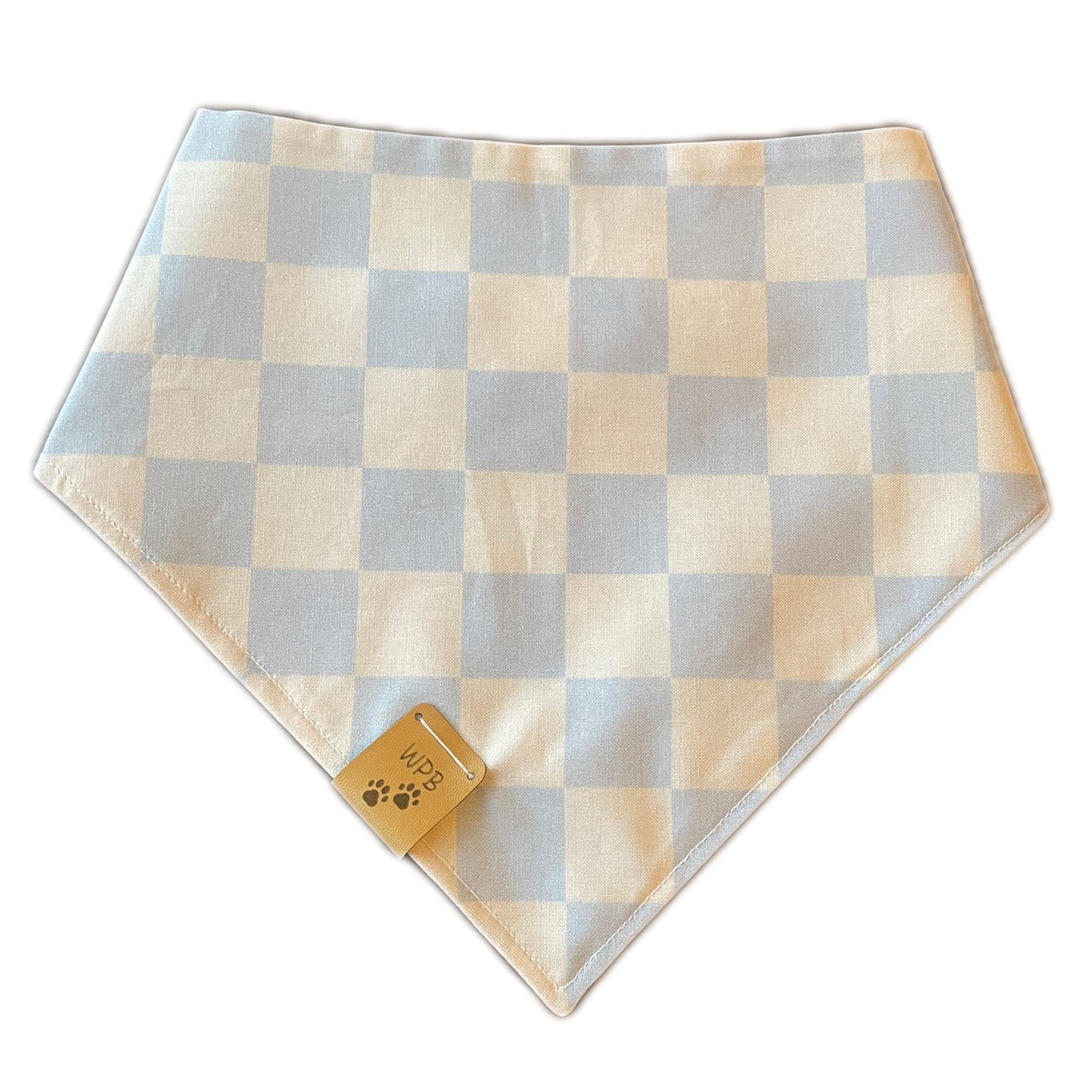 Blue Skies Reversible Snap On Bandana