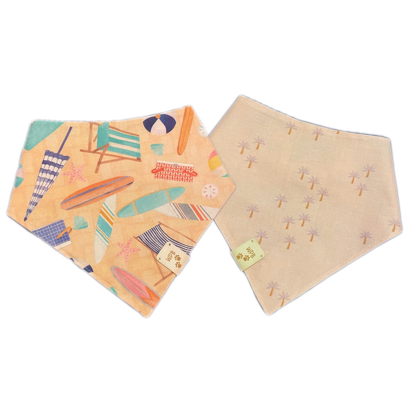 The Naia Reversible Snap On Pet Bandana