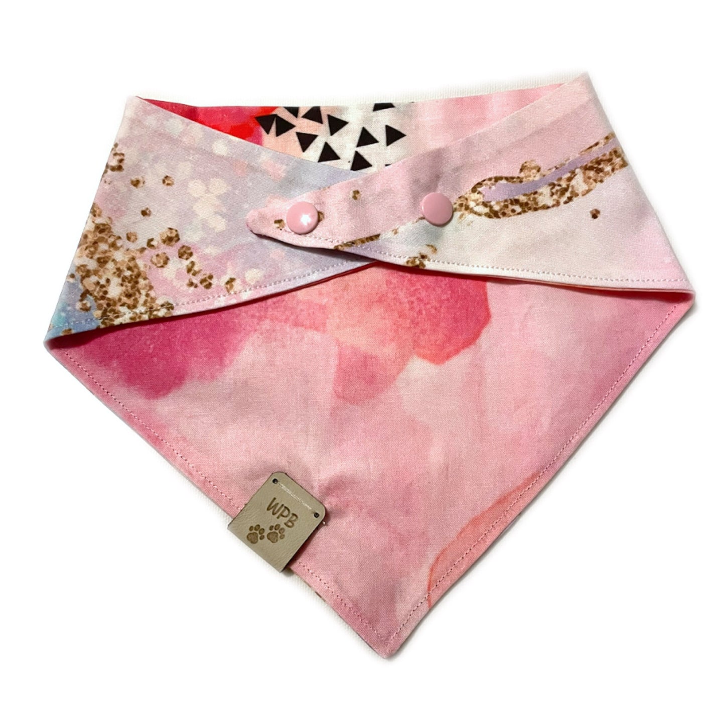 Simple Beauty Reversible Snap On Bandana