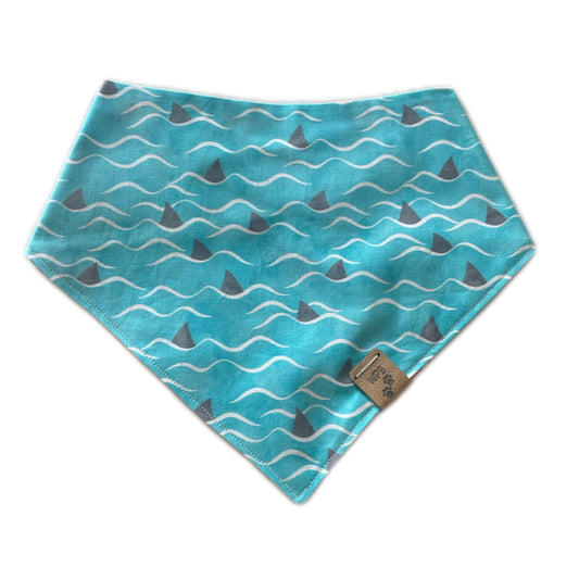 Under the Sea Reversible Snap On Pet Bandana