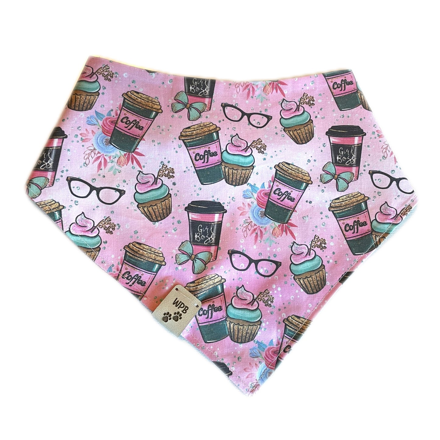 B(l)OSS(om) Babe Reversible Snap On Pet Bandana