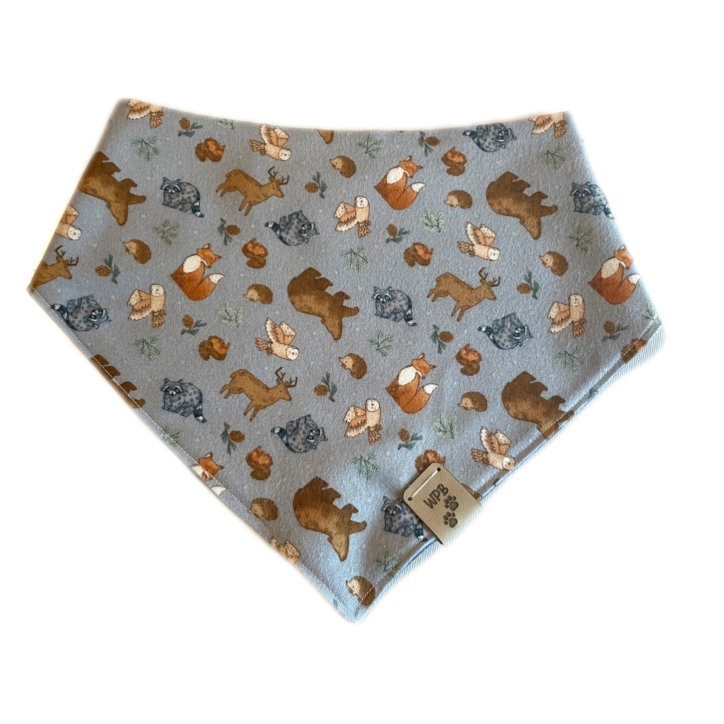 Nightlife Reversible Snap On Pet Bandana