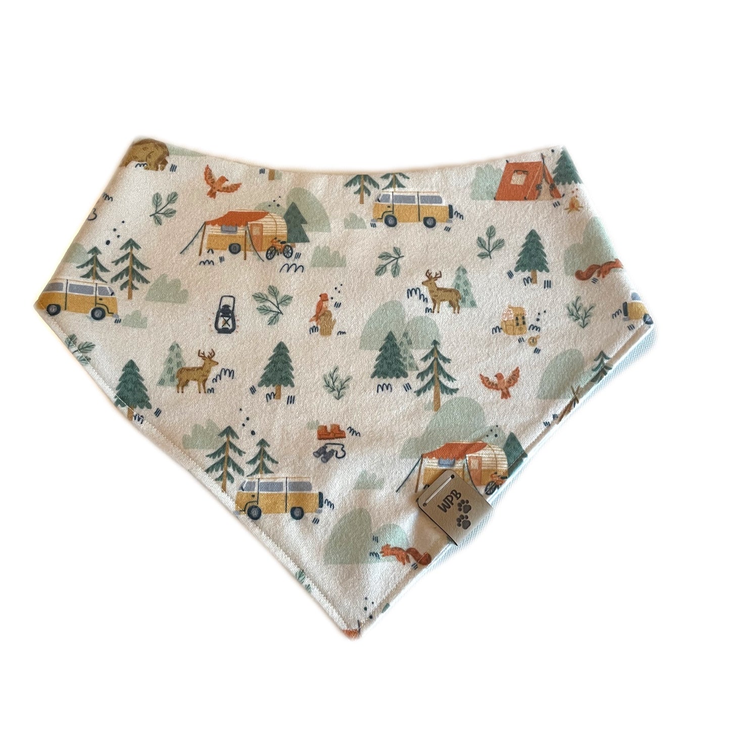 RV There Yet?! Reversible Snap On Pet Bandana