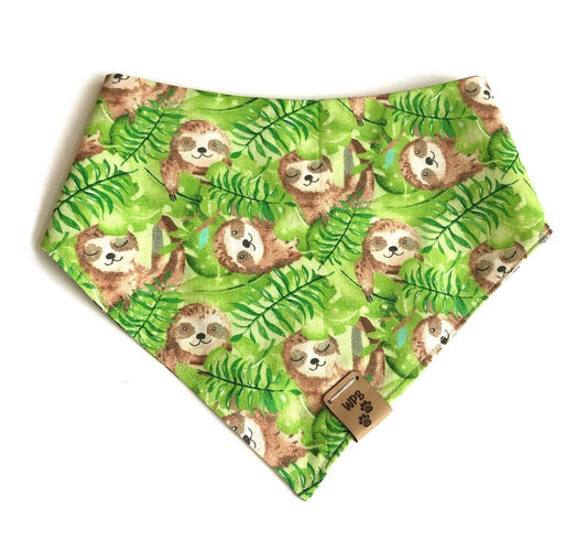 Sloth Mode Reversible Snap-On Bandana